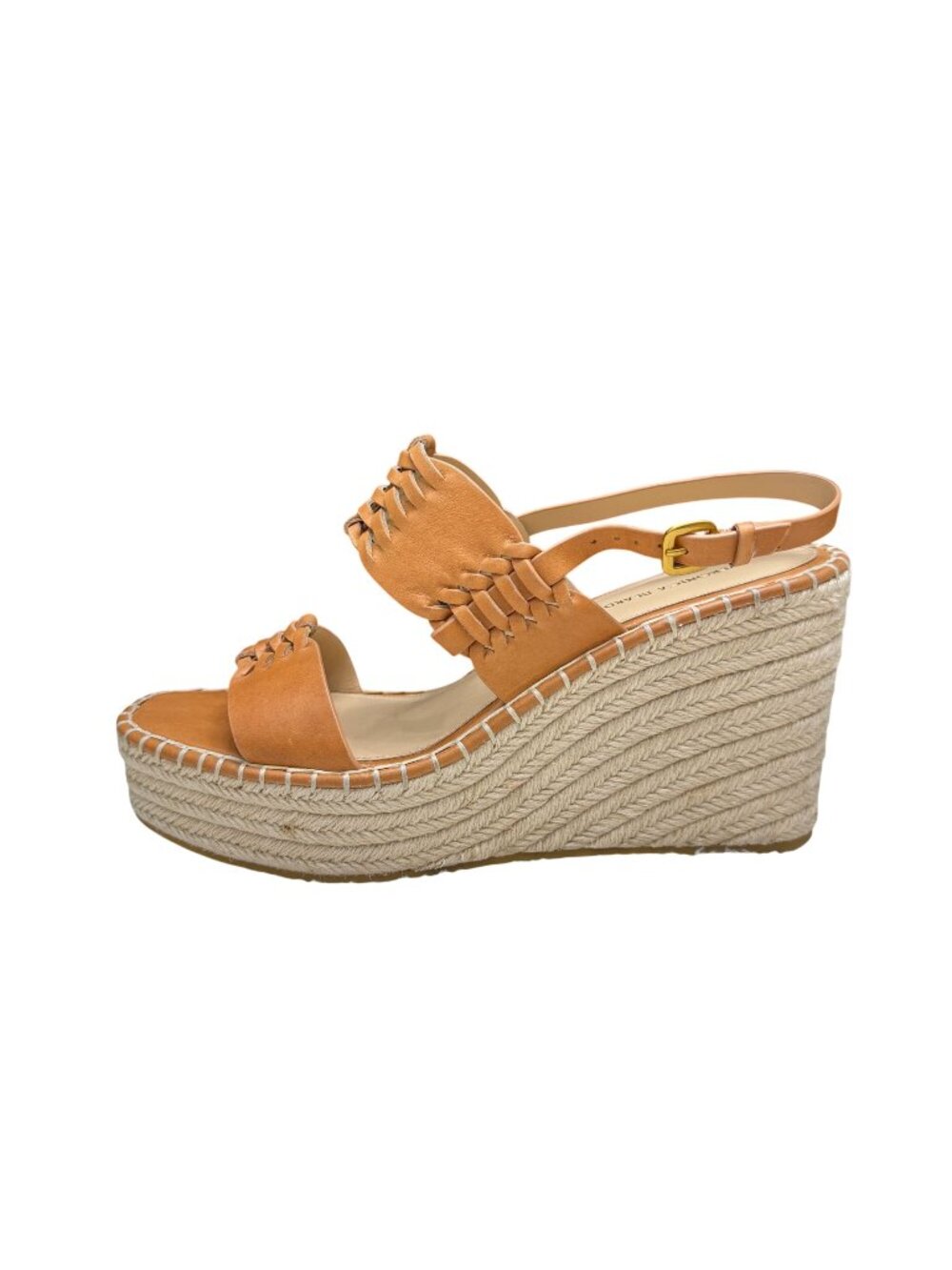 NWOB Veronica Beard Riya Slingback Espadrille Platform Wedge Sandals, Size 10